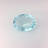 3.71 ct Oval Blue Natural Aquamarine