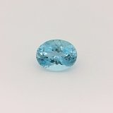 1.90 ct Oval Blue Natural Aquamarine