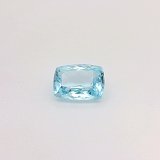 4.38 ct Cushion Blue Natural Aquamarine