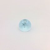 1.58 ct Round Blue Natural Aquamarine