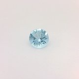 1.04 ct Round Blue Natural Aquamarine