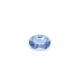 0.88 ct Oval Blue Natural Sapphire