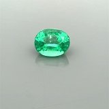 3.21 ct Oval Green Natural Emerald