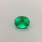 2.03 ct Oval Green Natural Emerald