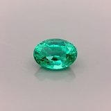 1.39 ct Oval Green Natural Emerald