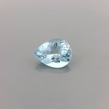 1.32 ct Pear Blue Natural Aquamarine