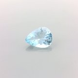 1.29 ct Pear Blue Natural Aquamarine