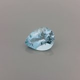 1.40 ct Pear Blue Natural Aquamarine