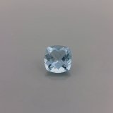 0.93 ct Cushion Blue Natural Aquamarine