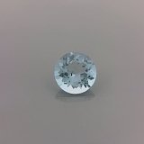 1.10 ct Round Blue Natural Aquamarine