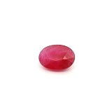 1.62 ct Oval Red Natural Ruby