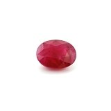 1.78 ct Oval Red Natural Ruby