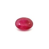 1.75 ct Oval Red Natural Ruby