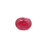 1.96 ct Oval Red Natural Ruby