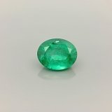 1.26 ct Oval Green Natural Emerald