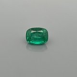 2.30 ct Cushion Green Natural Emerald