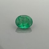 3.67 ct Oval Green Natural Emerald