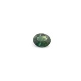 0.67 ct Oval Green Natural Sapphire