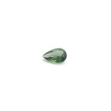 0.54 ct Pear Green Natural Sapphire