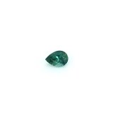 0.62 ct Pear Green Natural Sapphire