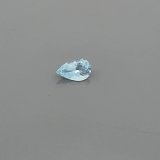 0.64 ct Pear Blue Natural Aquamarine