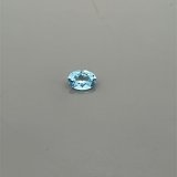 0.60 ct Oval Blue Natural Aquamarine