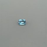 0.83 ct Cushion Blue Natural Aquamarine