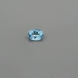 0.68 ct Oval Blue Natural Aquamarine