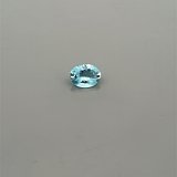 0.96 ct Oval Blue Natural Aquamarine