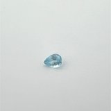 0.61 ct Pear Blue Natural Aquamarine