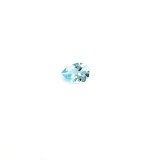 0.53 ct Pear Blue Natural Aquamarine