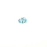 0.56 ct Pear Blue Natural Aquamarine