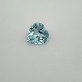 1.55 ct Heart Blue Natural Aquamarine