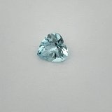 1.49 ct Heart Blue Natural Aquamarine