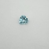 1.52 ct Heart Blue Natural Aquamarine