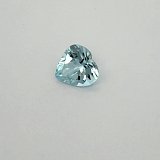 1.51 ct Heart Blue Natural Aquamarine
