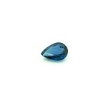 0.80 ct Pear Blue Natural Sapphire