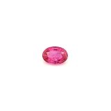 0.73 ct Oval Pink Natural Sapphire