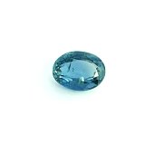 4.27 ct Oval Blue Natural Sapphire