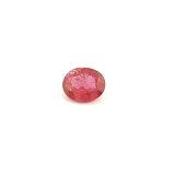 1.01 ct Oval Red Natural Ruby