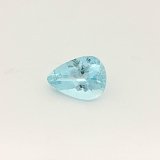 2.37 ct Pear Blue Natural Aquamarine