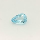 2.08 ct Pear Blue Natural Aquamarine