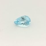 1.87 ct Pear Blue Natural Aquamarine