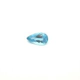 1.78 ct Pear Blue Natural Aquamarine