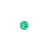 0.49 ct Round Green Natural Emerald