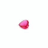 0.56 ct Heart Red Natural Ruby