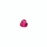 0.33 ct Heart Red Natural Ruby