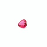 0.53 ct Heart Red Natural Ruby