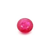 3.26 ct Round Red Natural Ruby