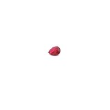 0.37 ct Pear Red Natural Ruby